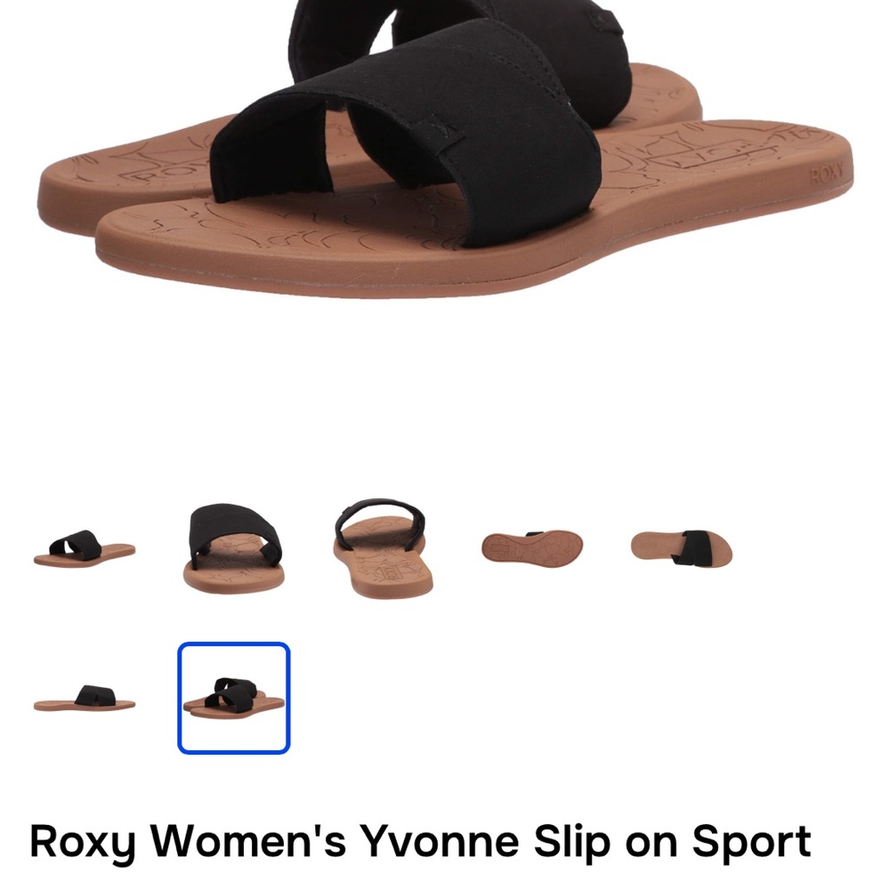 NWT Roxy Yvonne Slip On Sport Sandal.